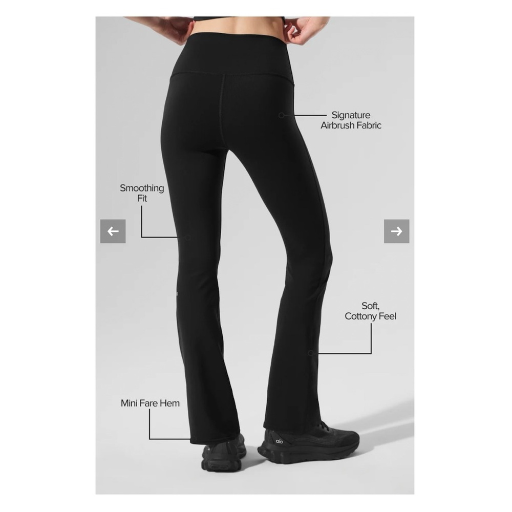 NWT ALO Yoga Black Leggings - Picture 2 of 5